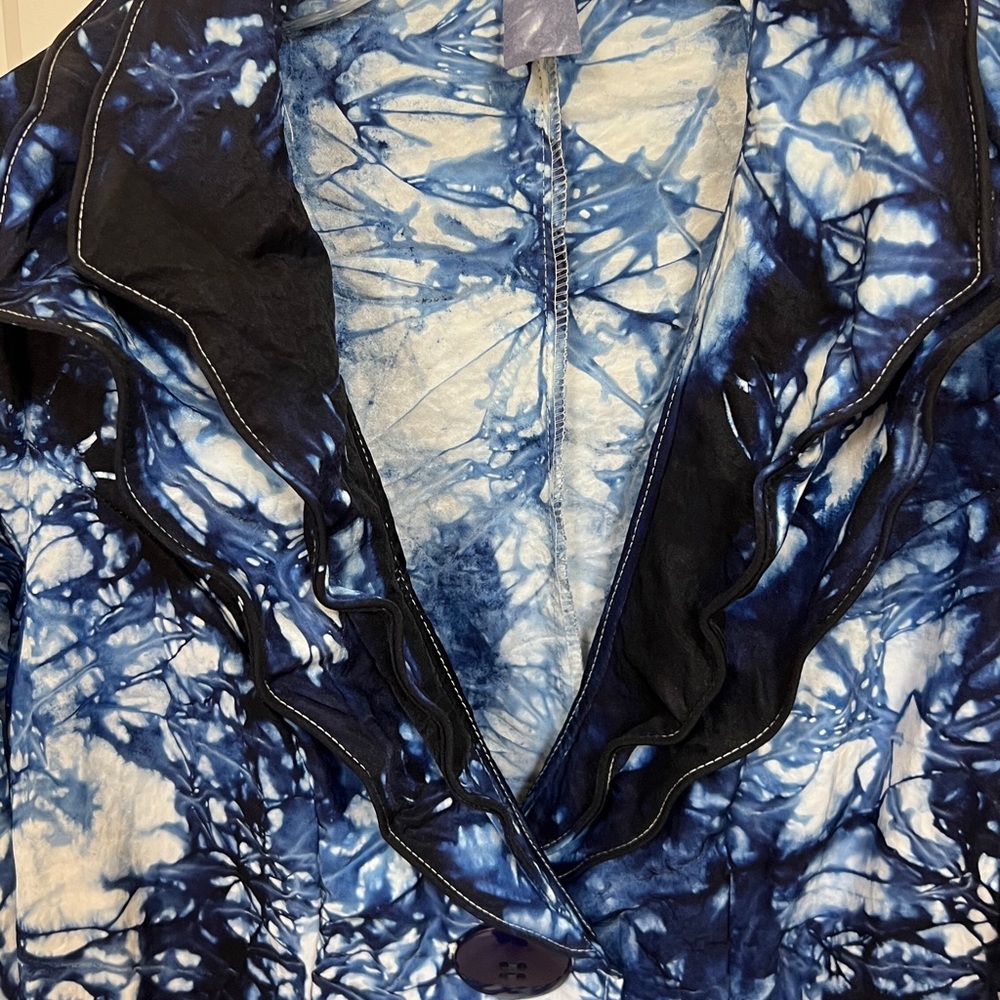 Tie-Dye Button-Up Jacket - Picture 4 of 9